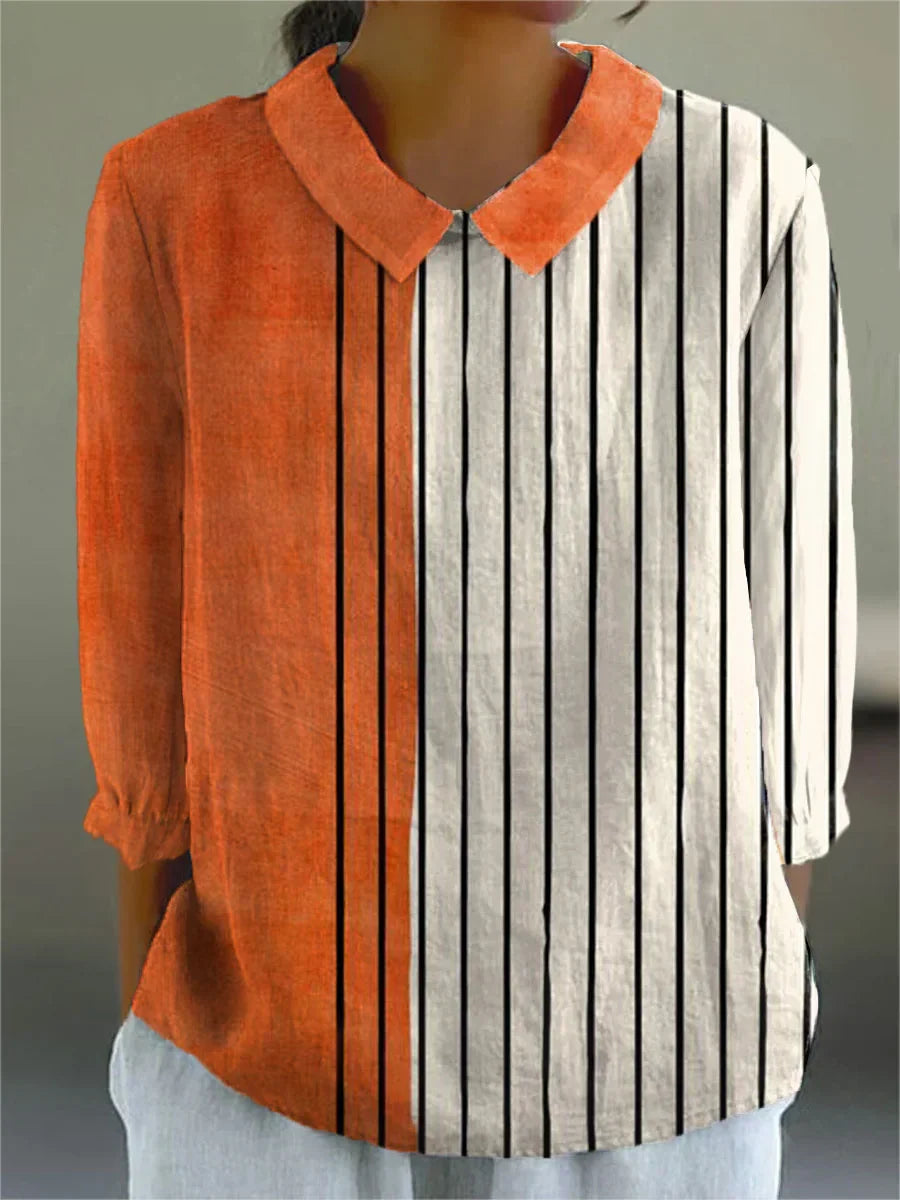 Elle | Vintage Colourful Blouse