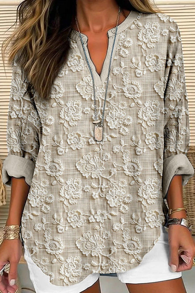 Desert Bloom blouse