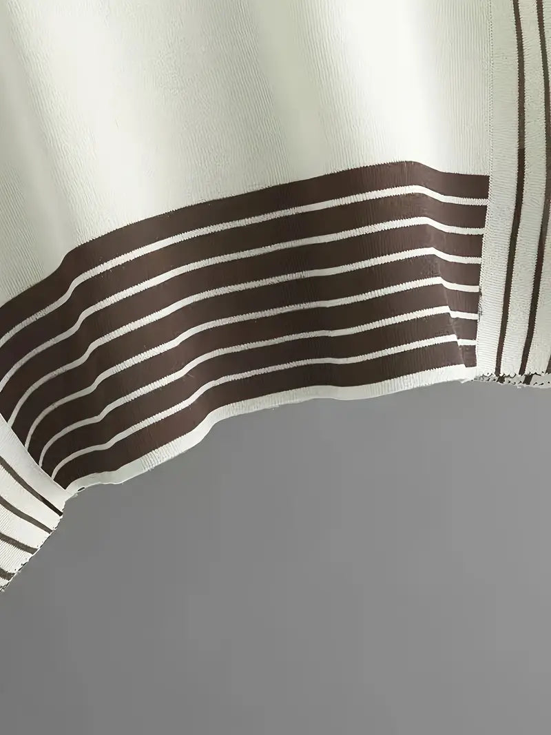 Sophie - Women’s Striped Splicing Two-Piece Set
