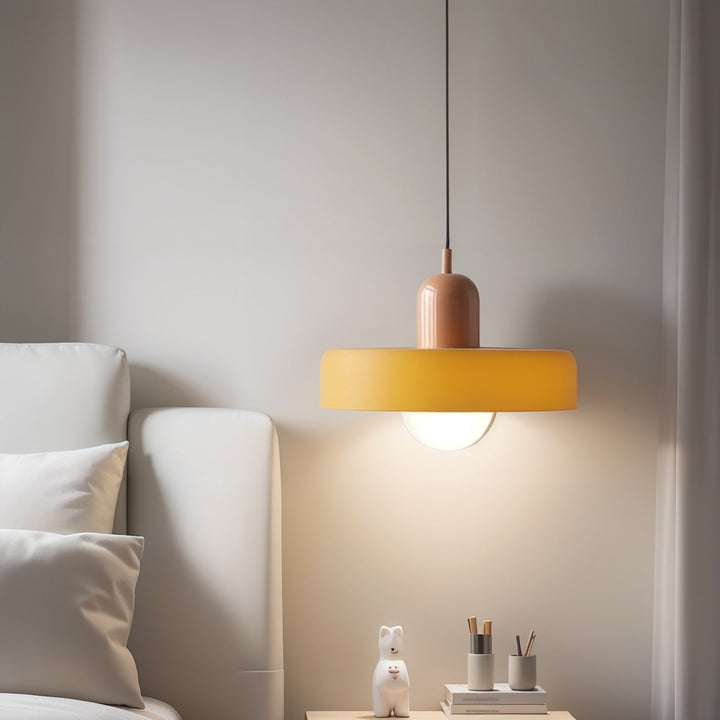Glarefusion Modern Bauhaus Glass LED Pendant