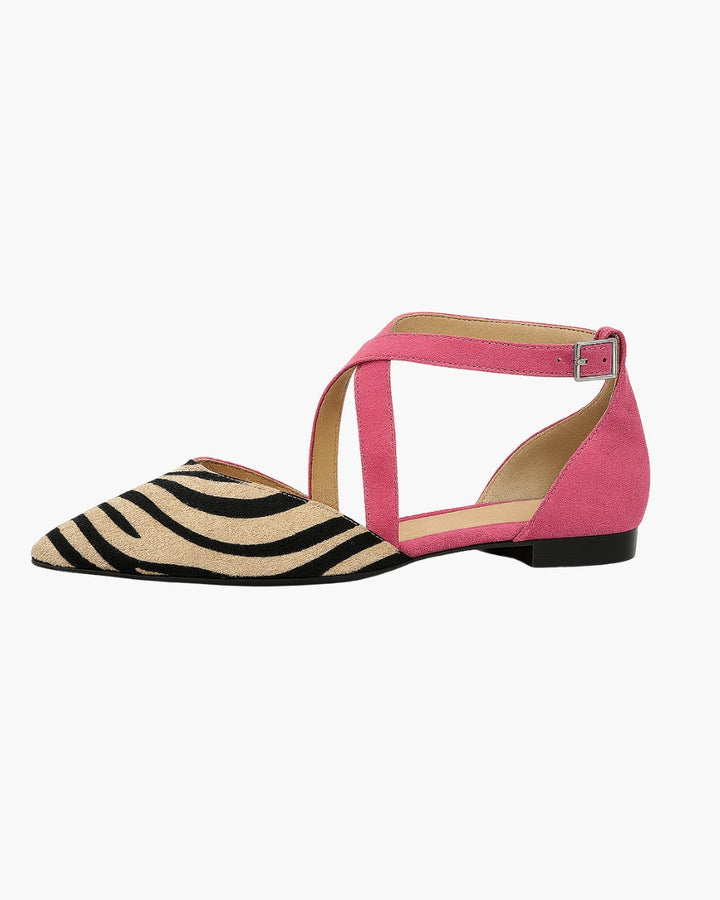 Asilia – Striped Pointed Sandals