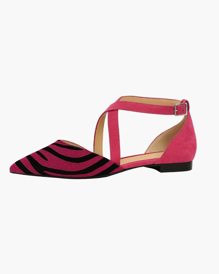 Asilia – Striped Pointed Sandals
