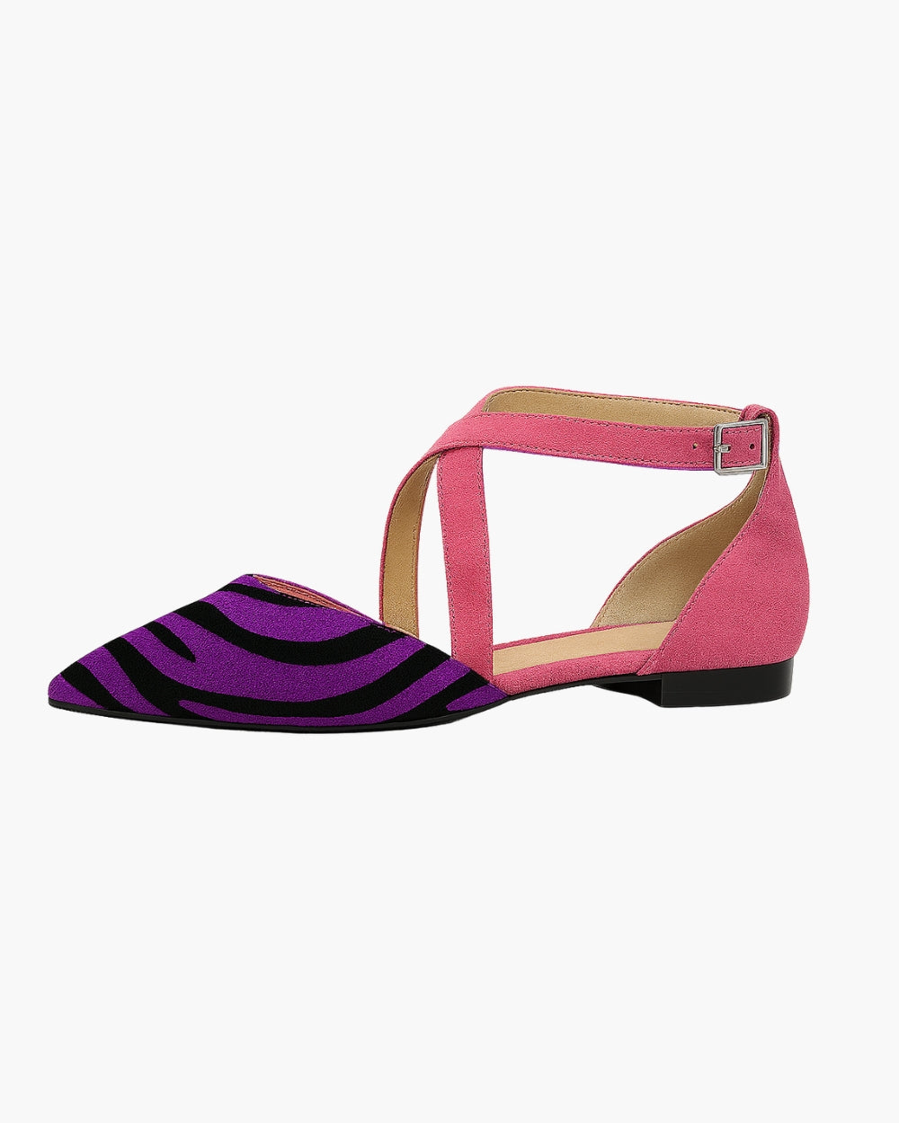 Asilia – Striped Pointed Sandals