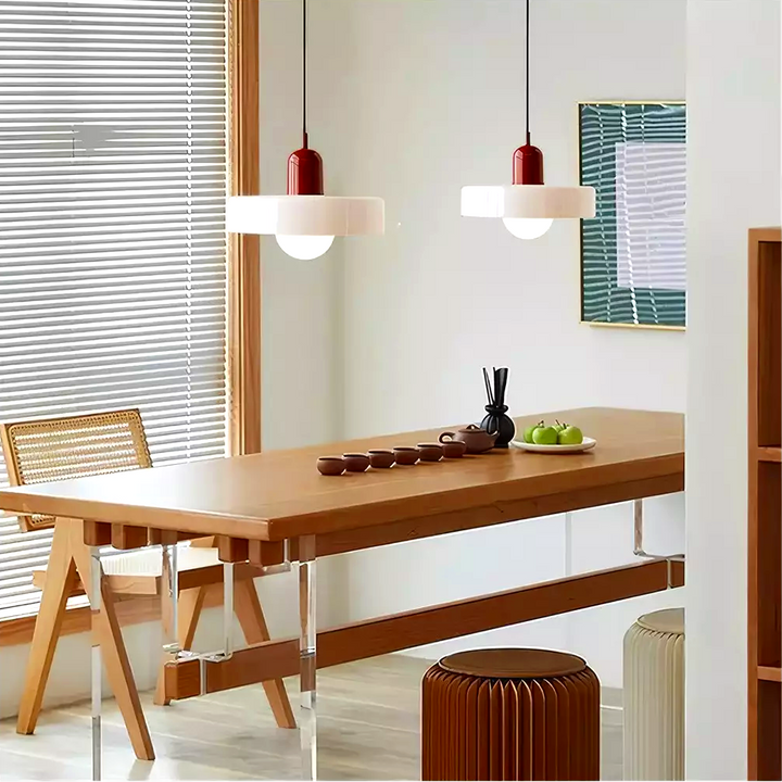 Glarefusion Modern Bauhaus Glass LED Pendant