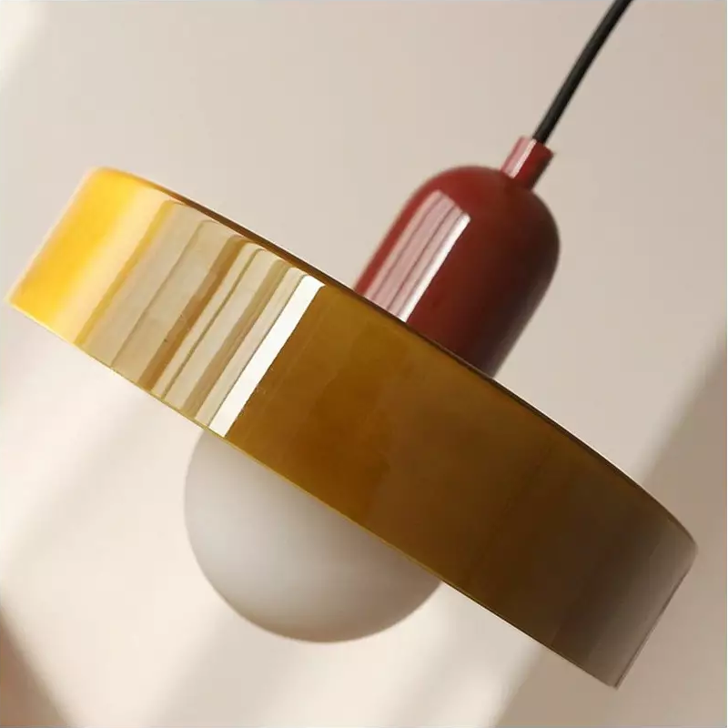 Glarefusion Modern Bauhaus Glass LED Pendant