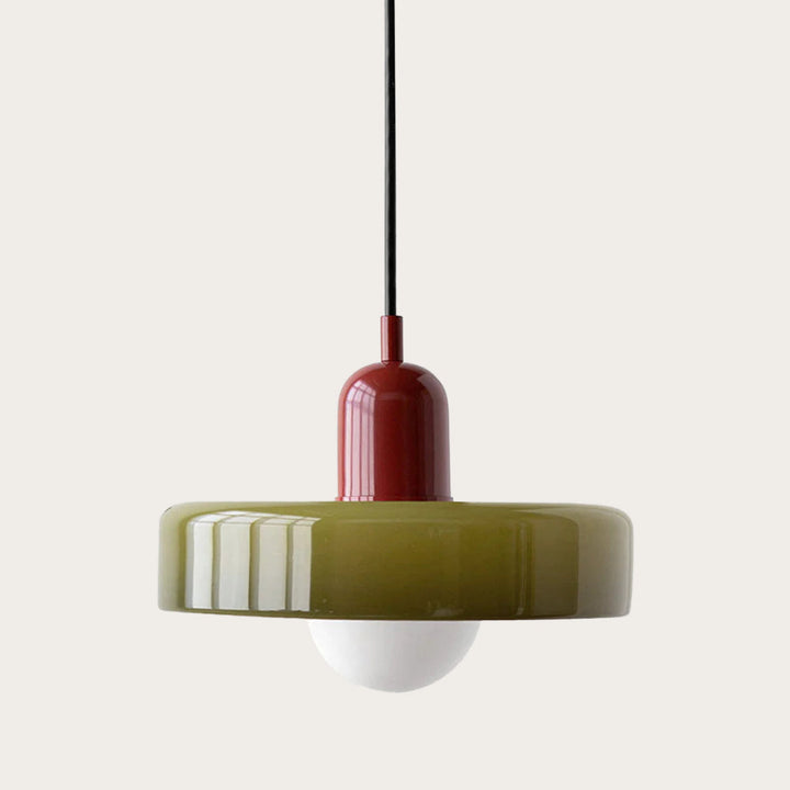 Glarefusion Modern Bauhaus Glass LED Pendant