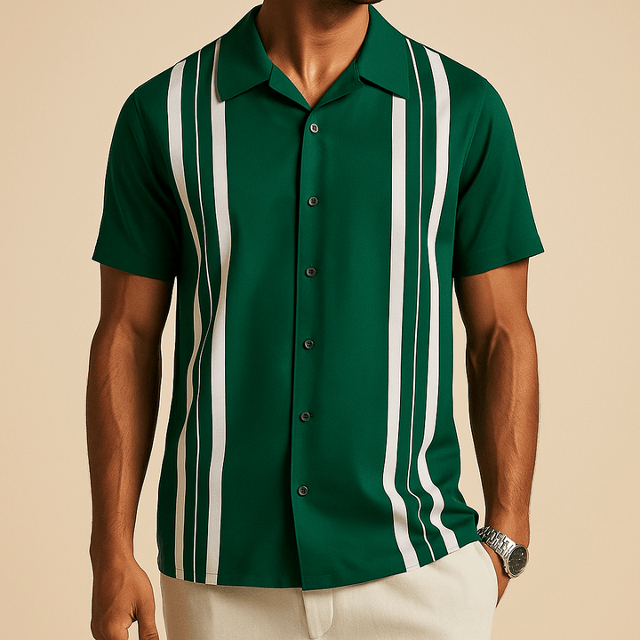 Harrison striped polo shirt