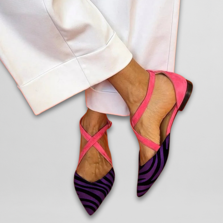 Judith | Elegant ballerinas with refined straps