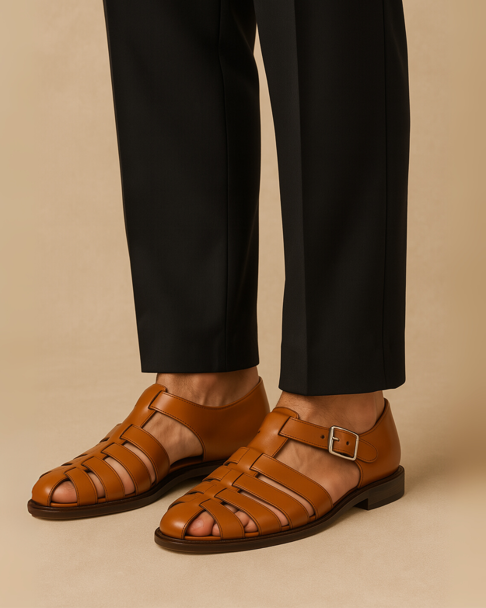 Grazio - Closed-toe sandal with strap