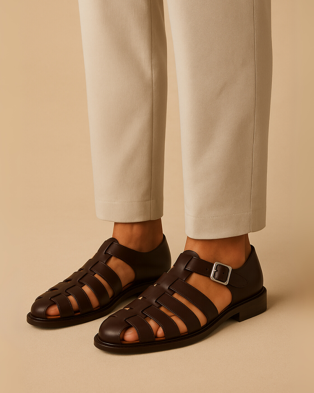 Grazio - Closed-toe sandal with strap