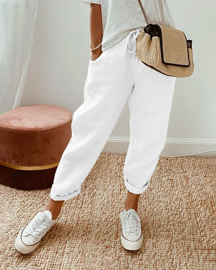Linen Trousers – Breathable, Casual & Elegant