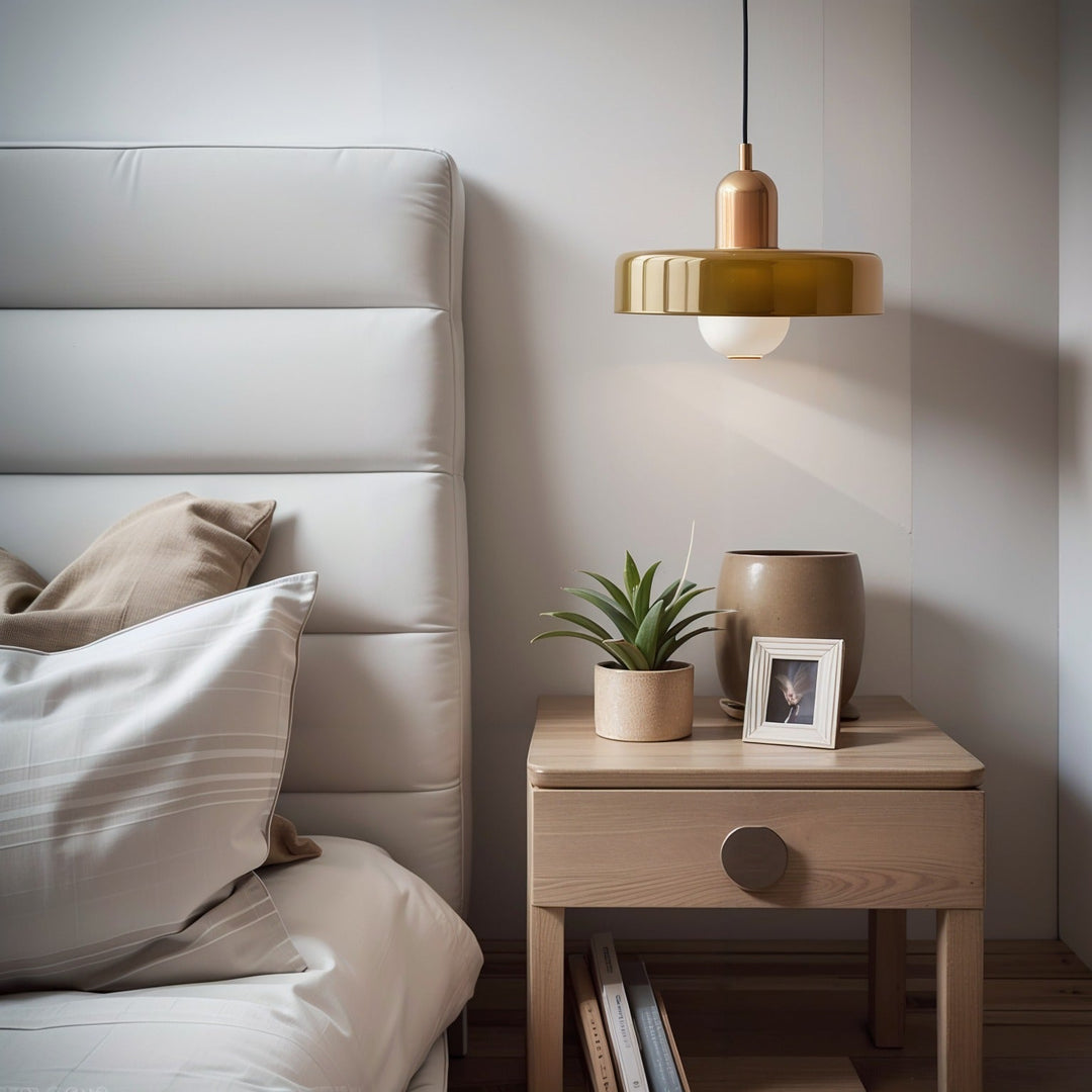 Glarefusion Modern Bauhaus Glass LED Pendant