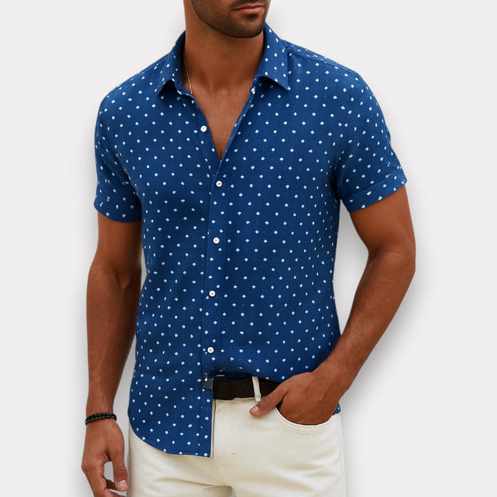 Downtown Dot Button Up