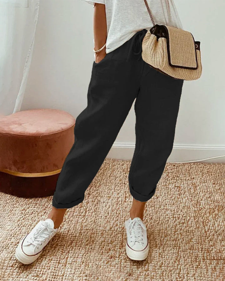 Linen Trousers – Breathable, Casual & Elegant