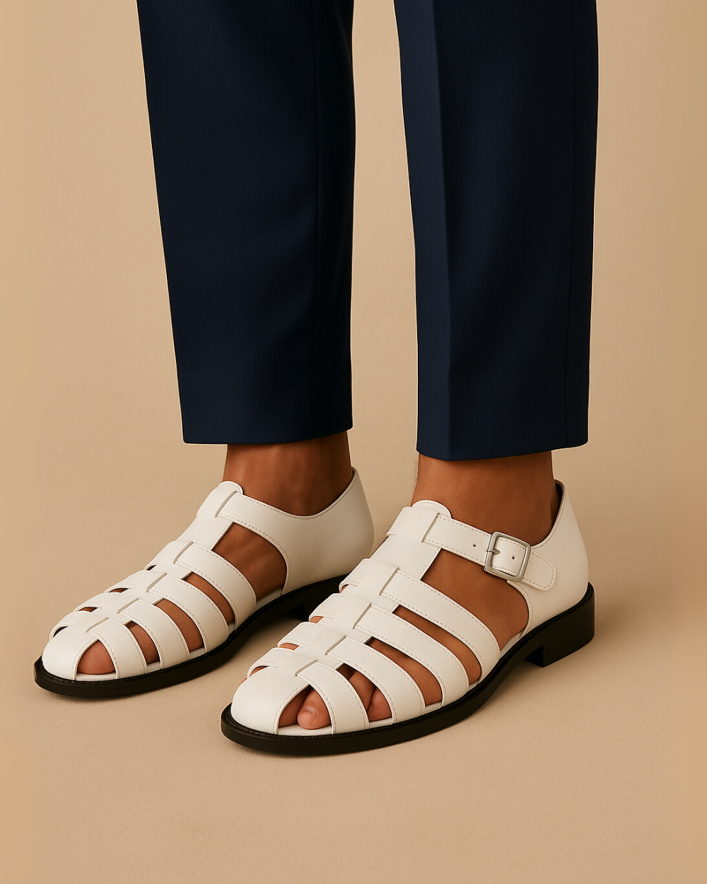 Grazio - Closed-toe sandal with strap