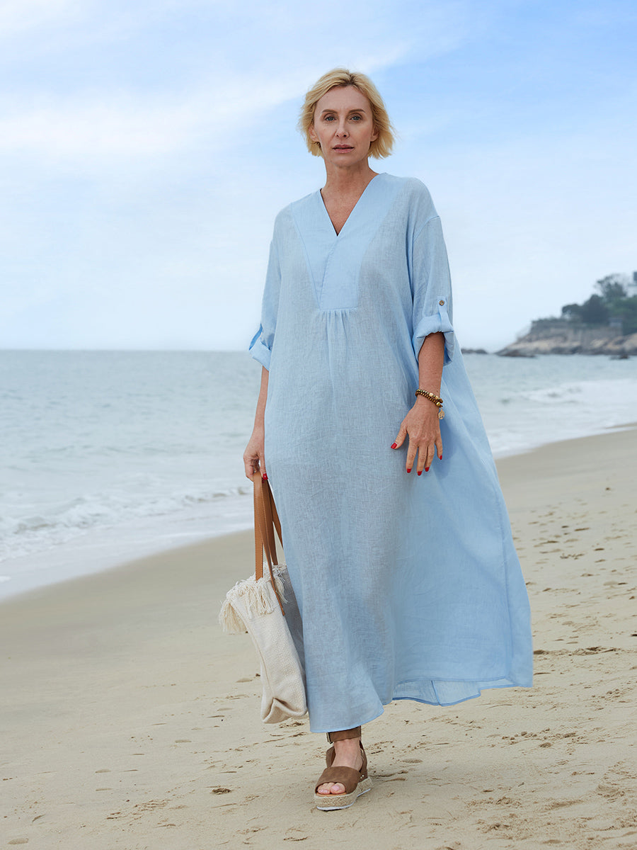 Rosie | Relaxed Maxi Dress with Pockets