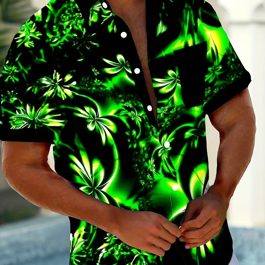 Jacob - Men's Floral Summer Shirt