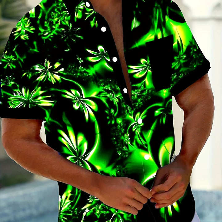 Jacob - Men's Floral Summer Shirt