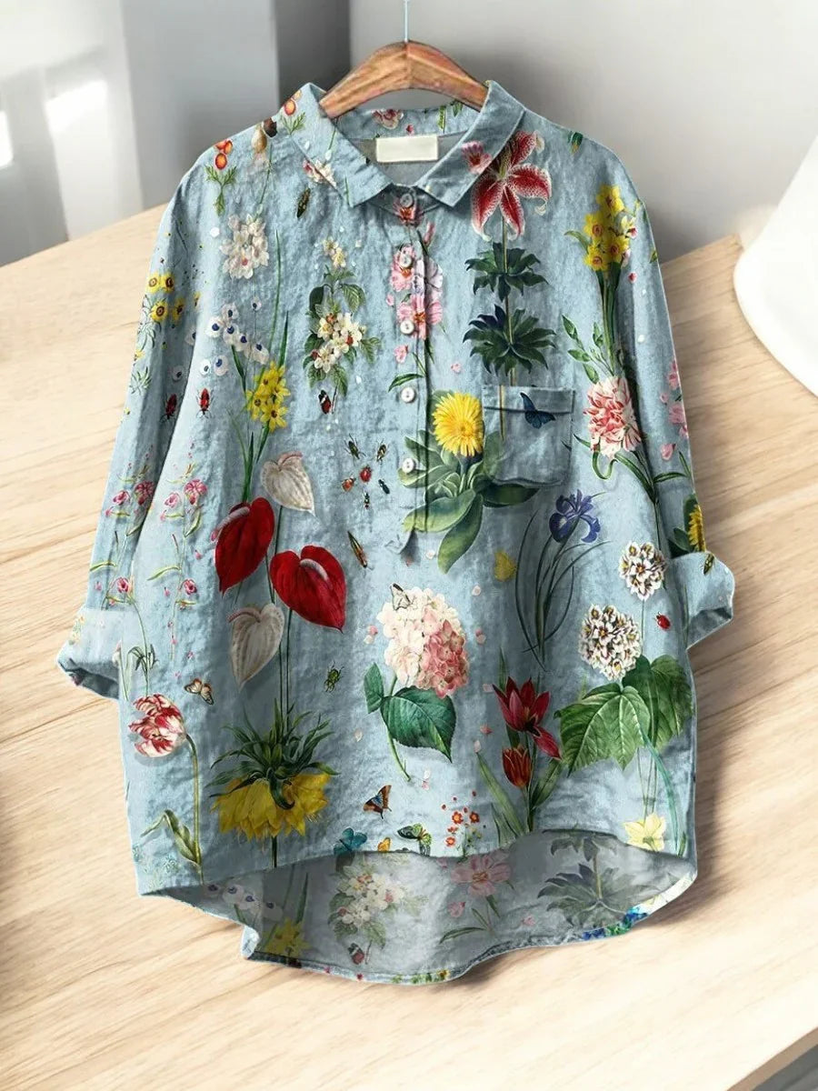 Ilse | Classic Floral Blouses