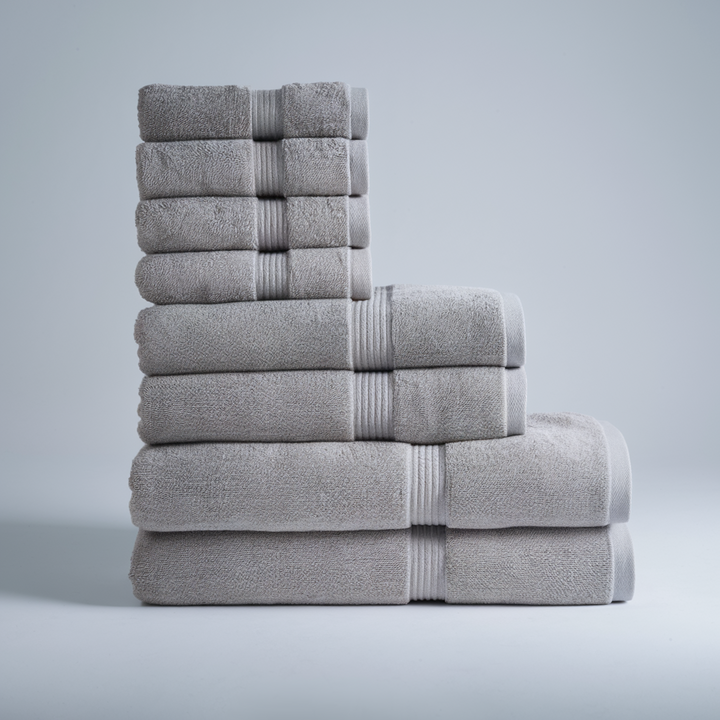 8-Piece Complete Ultra-Soft Bath Set
