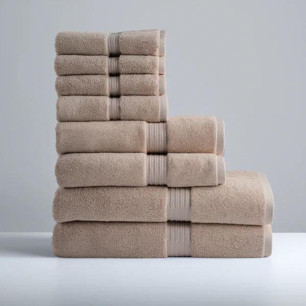 8-Piece Complete Ultra-Soft Bath Set