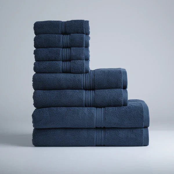 8-Piece Complete Ultra-Soft Bath Set