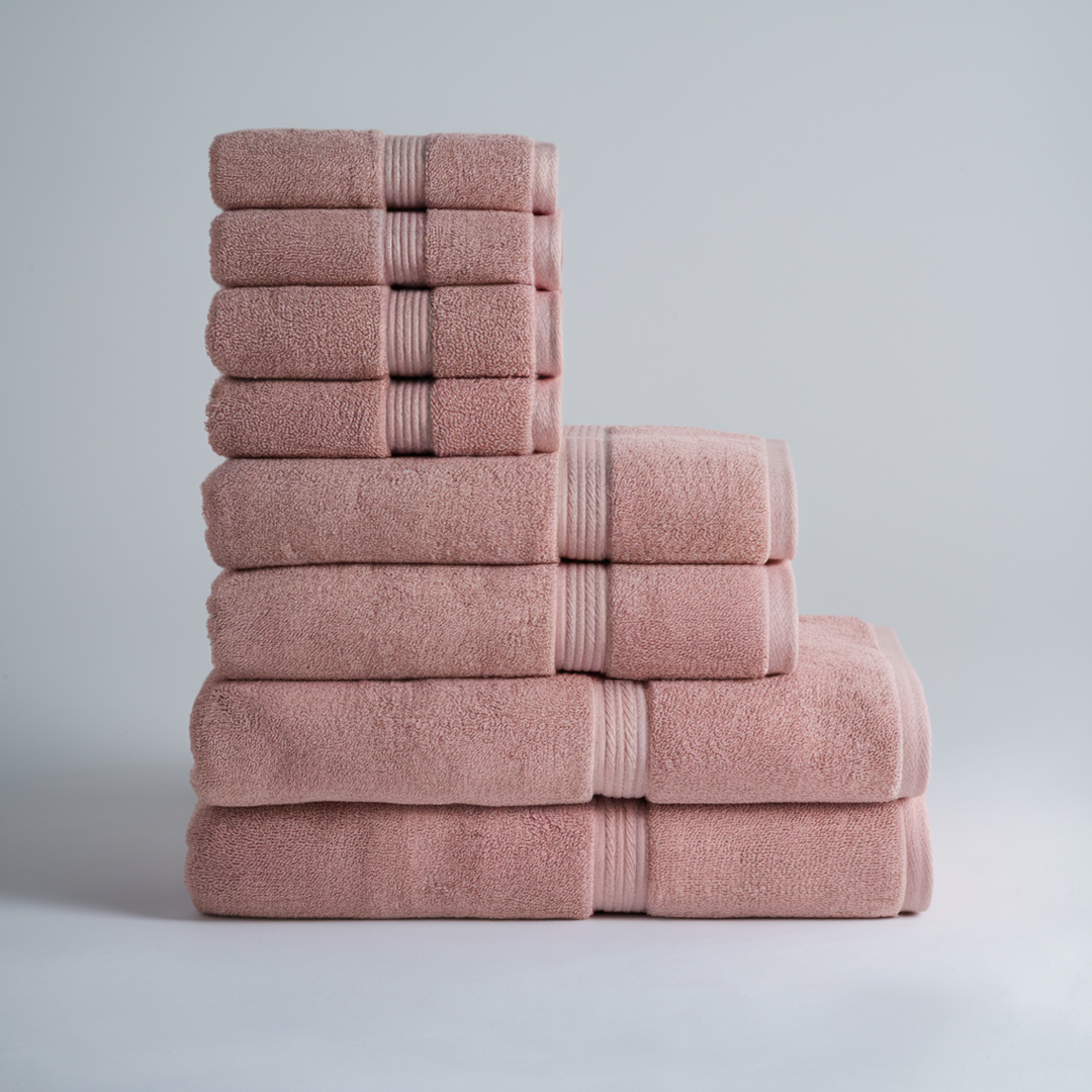 8-Piece Complete Ultra-Soft Bath Set