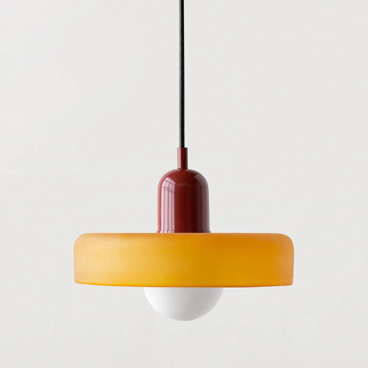 Glarefusion Modern Bauhaus Glass LED Pendant