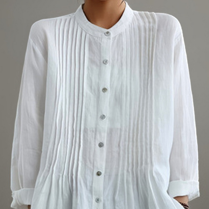 Viola™ - Relaxed pleated Blouse