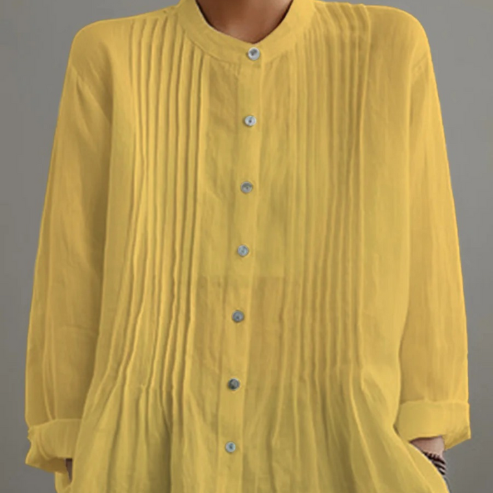 Viola™ - Relaxed pleated Blouse