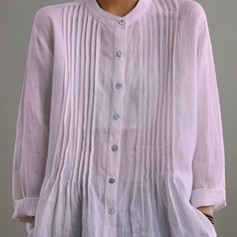 Viola™ - Relaxed pleated Blouse