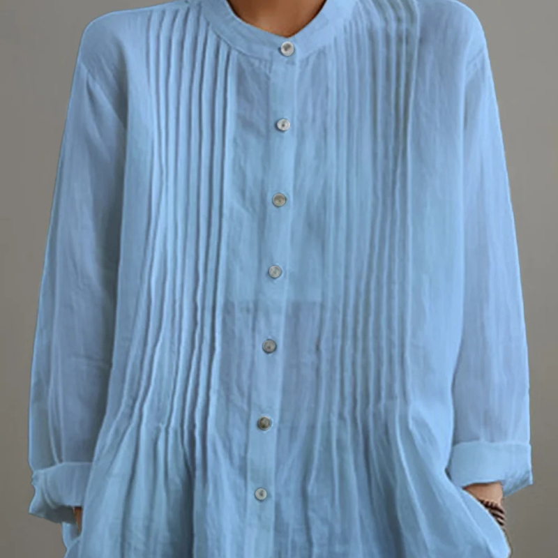 Viola™ - Relaxed pleated Blouse