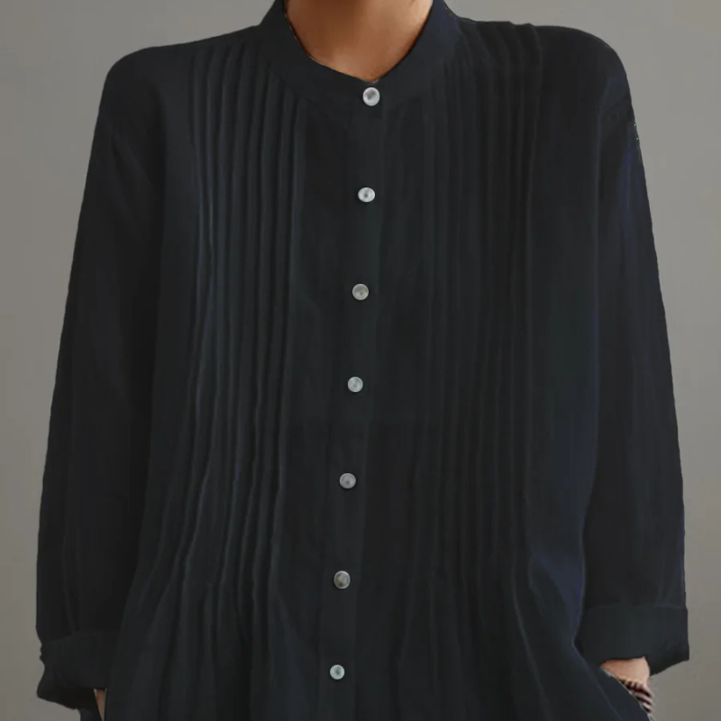 Viola™ - Relaxed pleated Blouse