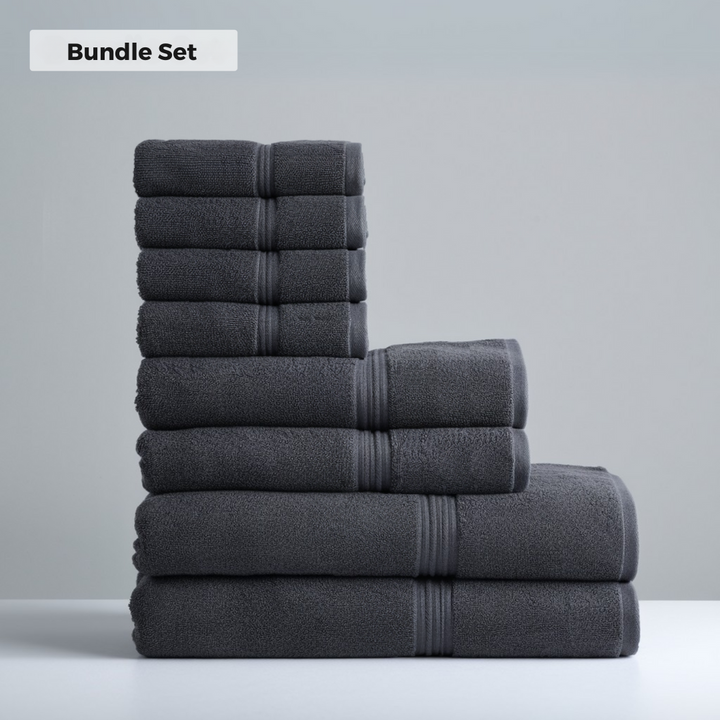 8-Piece Complete Ultra-Soft Bath Set