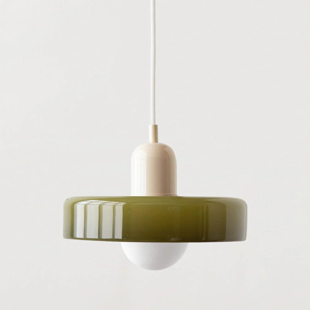 Glarefusion Modern Bauhaus Glass LED Pendant