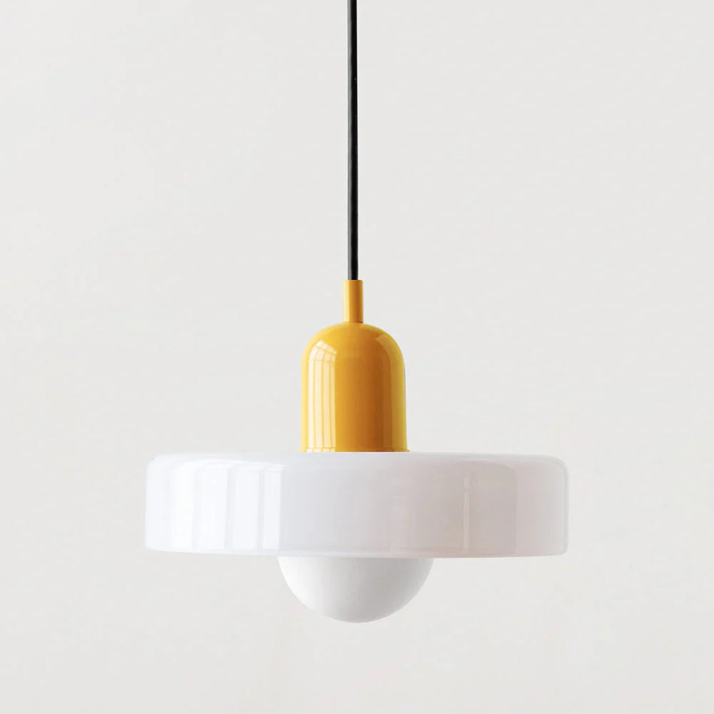 Glarefusion Modern Bauhaus Glass LED Pendant