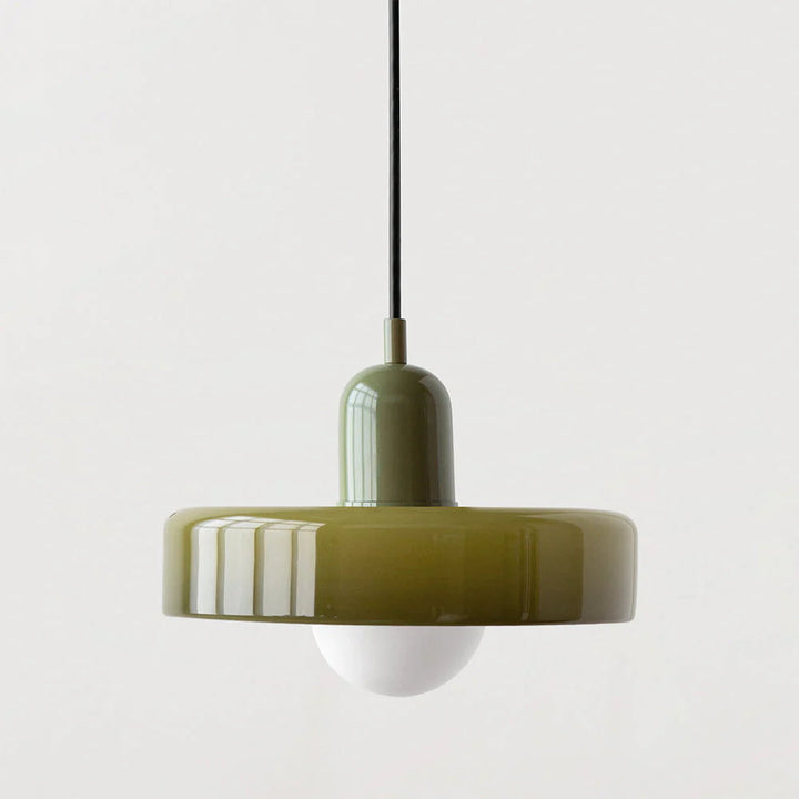 Glarefusion Modern Bauhaus Glass LED Pendant