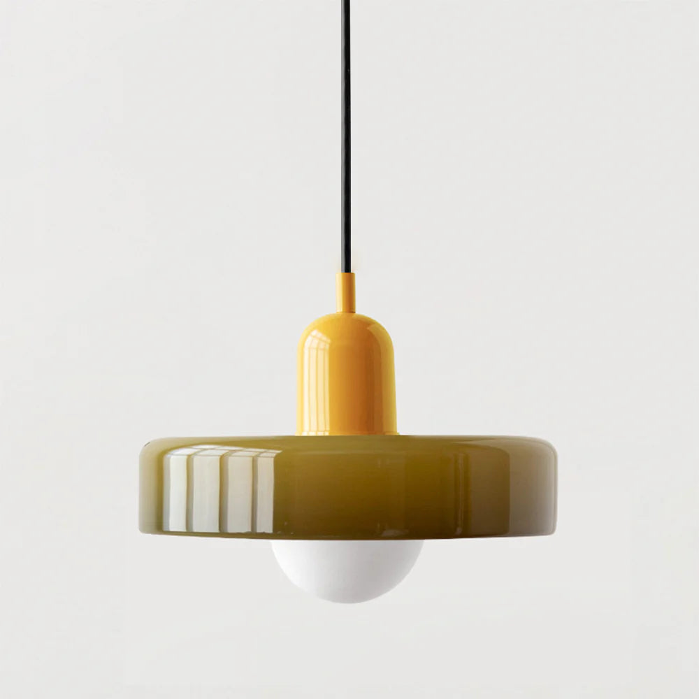 Glarefusion Modern Bauhaus Glass LED Pendant
