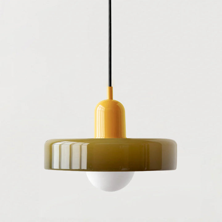 Glarefusion Modern Bauhaus Glass LED Pendant