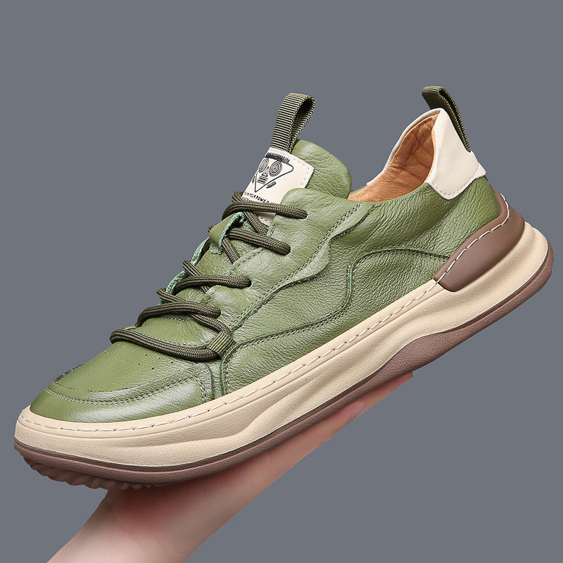 Noble Italian Genuine Leather Trainers
