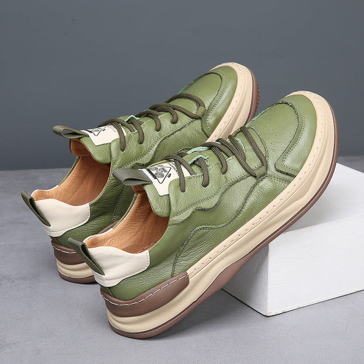 Noble Italian Genuine Leather Trainers