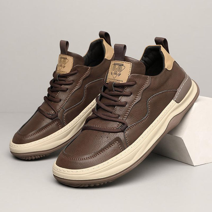 Noble Italian Genuine Leather Trainers
