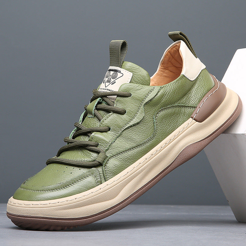 Noble Italian Genuine Leather Trainers
