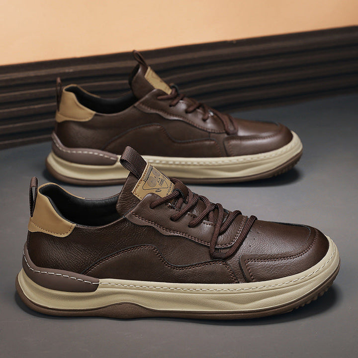 Noble Italian Genuine Leather Trainers
