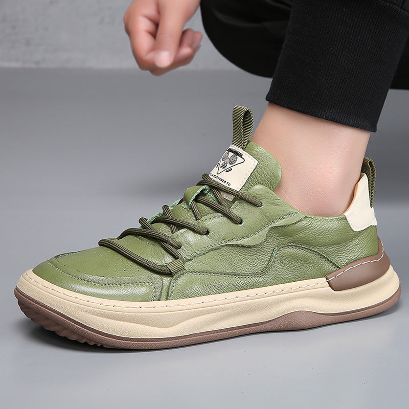 Noble Italian Genuine Leather Trainers