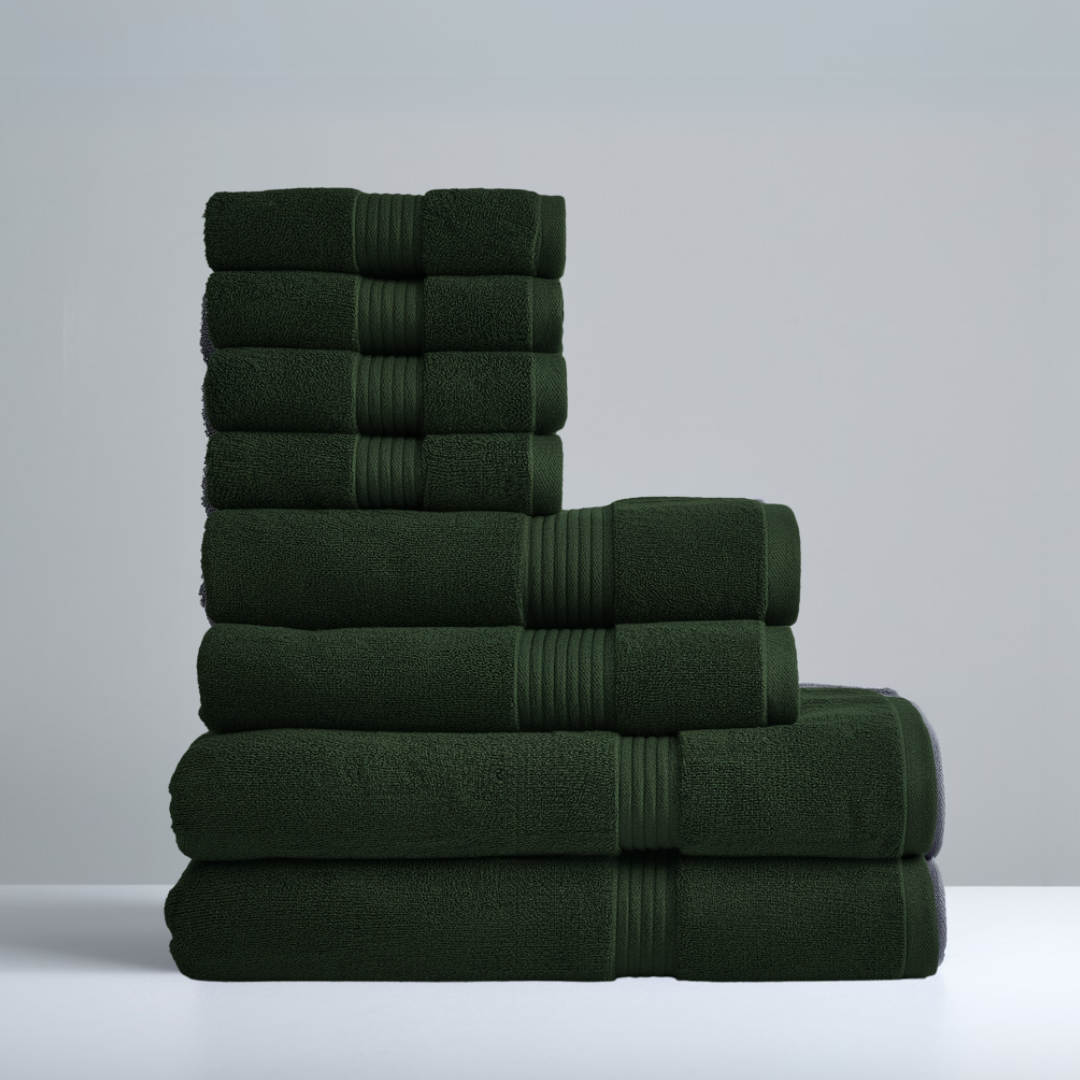 8-Piece Complete Ultra-Soft Bath Set