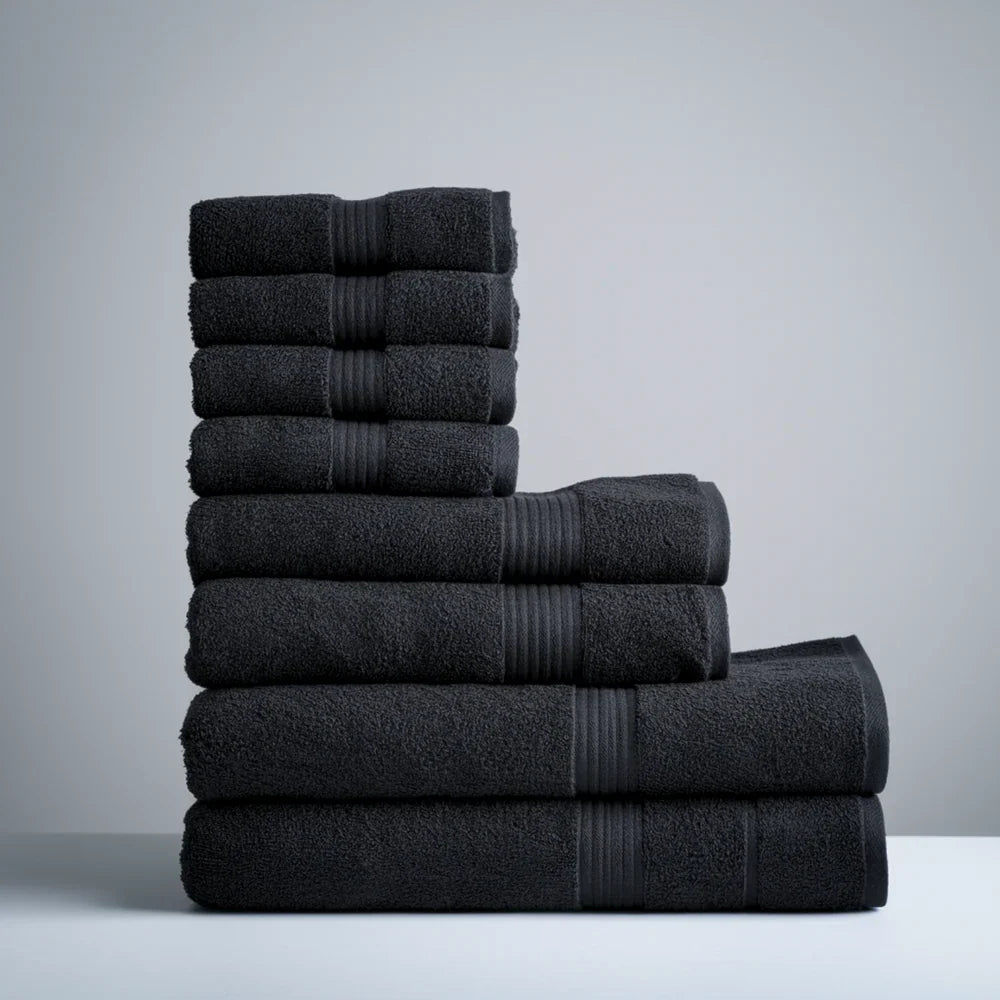 8-Piece Complete Ultra-Soft Bath Set