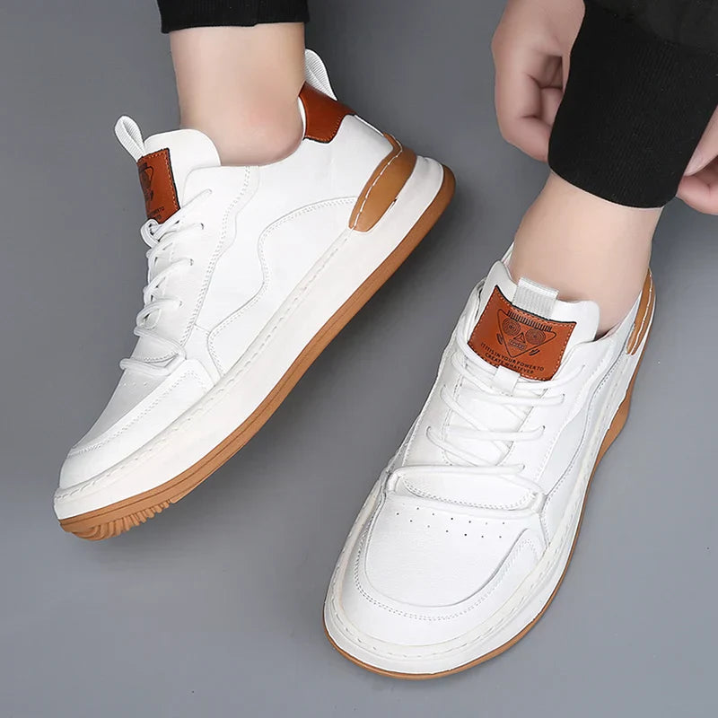 Noble Italian Genuine Leather Trainers