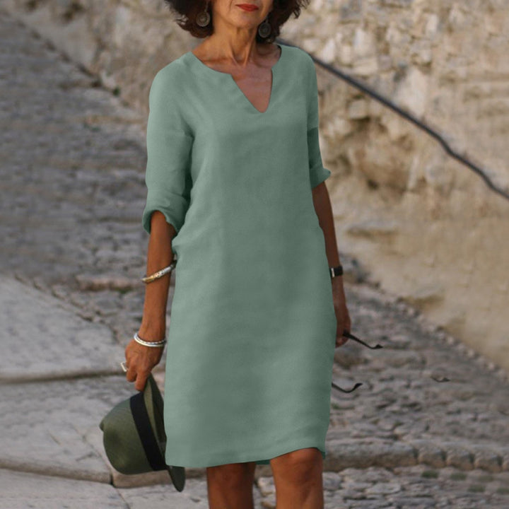 Eulalior | Fluid Dress with Timeless Elegance