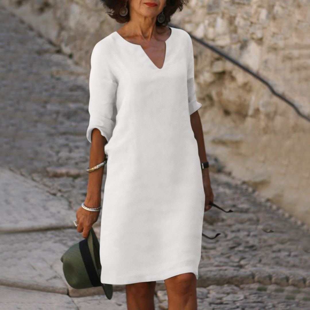 Eulalior | Fluid Dress with Timeless Elegance
